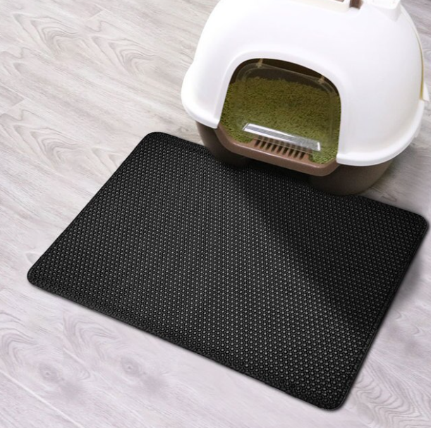 Cat Litter Mat in use