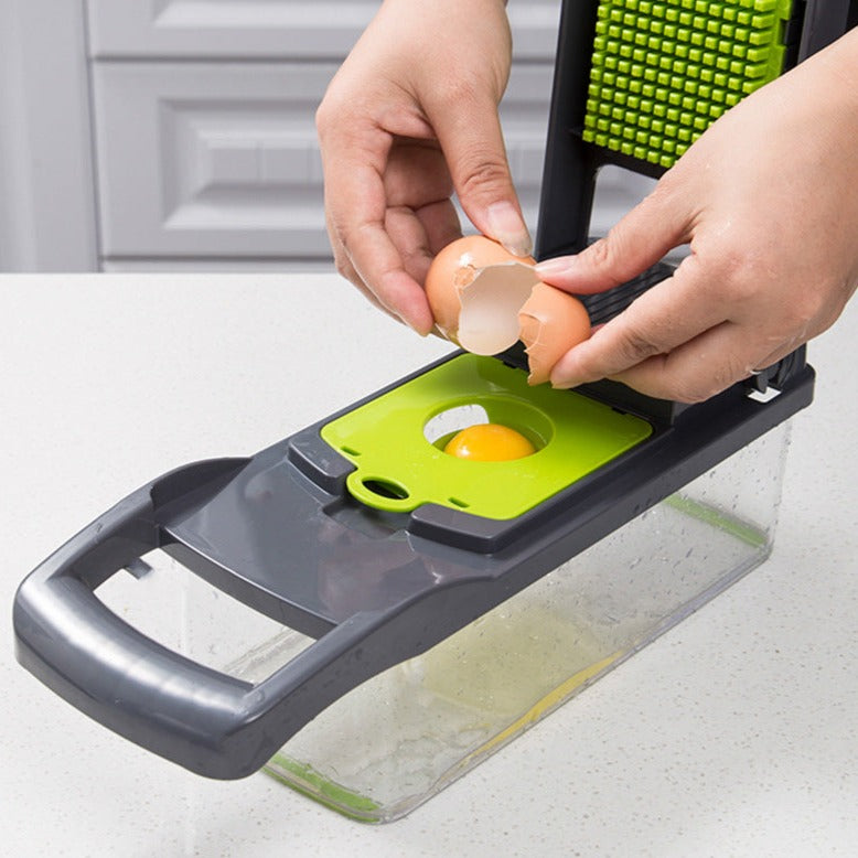 12 in 1 Vegetable Chopper in use