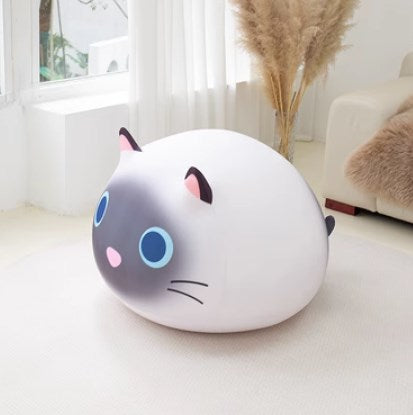 Oversized plush doll cushion