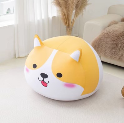 Oversized plush doll cushion