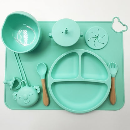 Baby silicone food supplement set