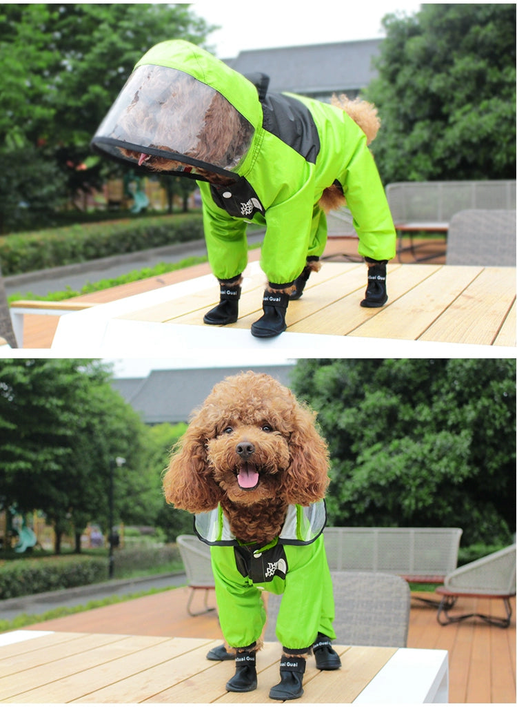 Pet rain cape