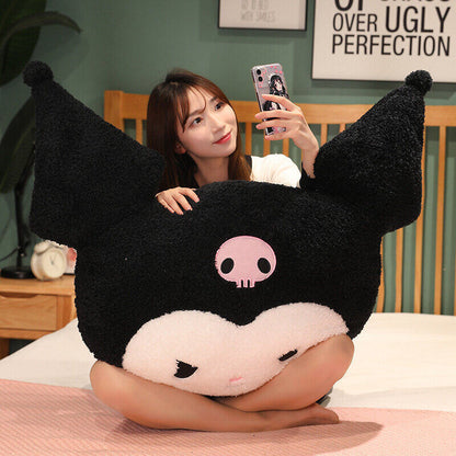 Oversized plush doll cushion