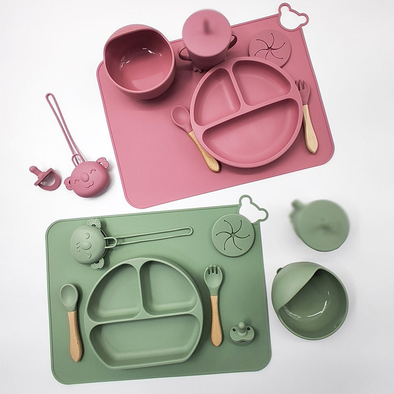 Baby silicone food supplement set