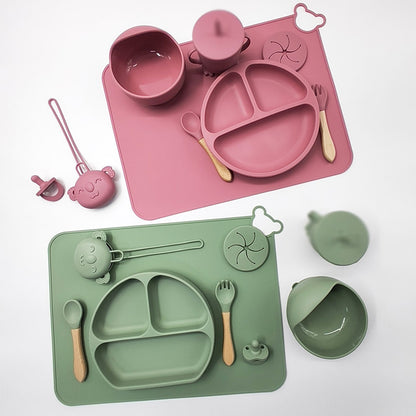 Baby silicone food supplement set