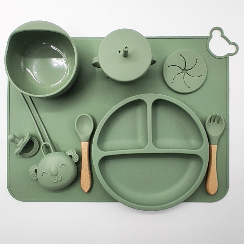 Baby silicone food supplement set