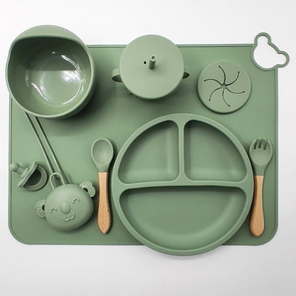 Baby silicone food supplement set