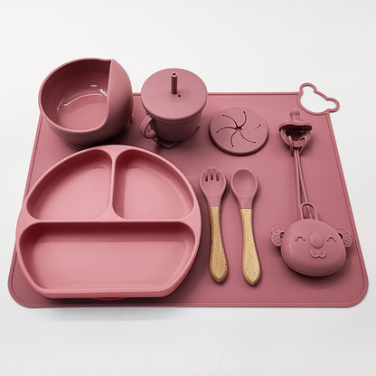 Baby silicone food supplement set
