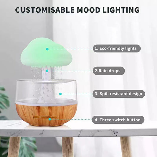Rain Cloud Lamp Essential Oil Humidifier