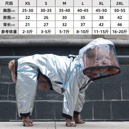 Pet rain cape