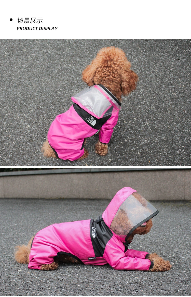 Pet rain cape